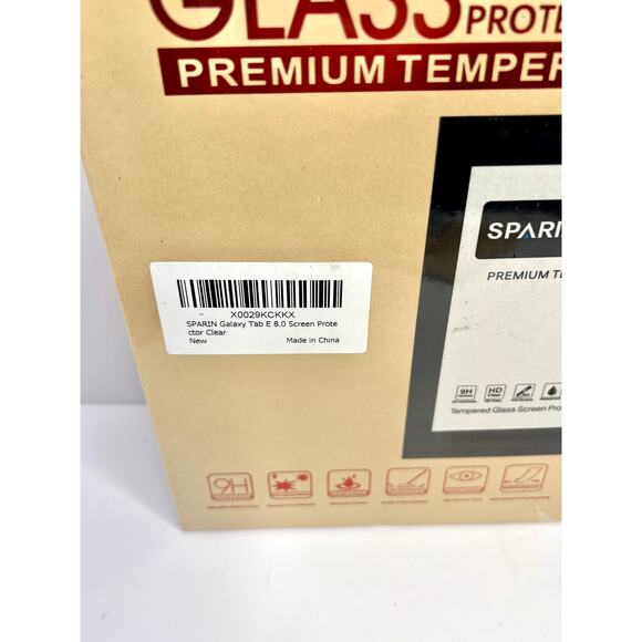 Sparin Glass Screen Protector Premium Tempered Galaxy Tablet 8.0 Screen Clear - Picture 6 of 10